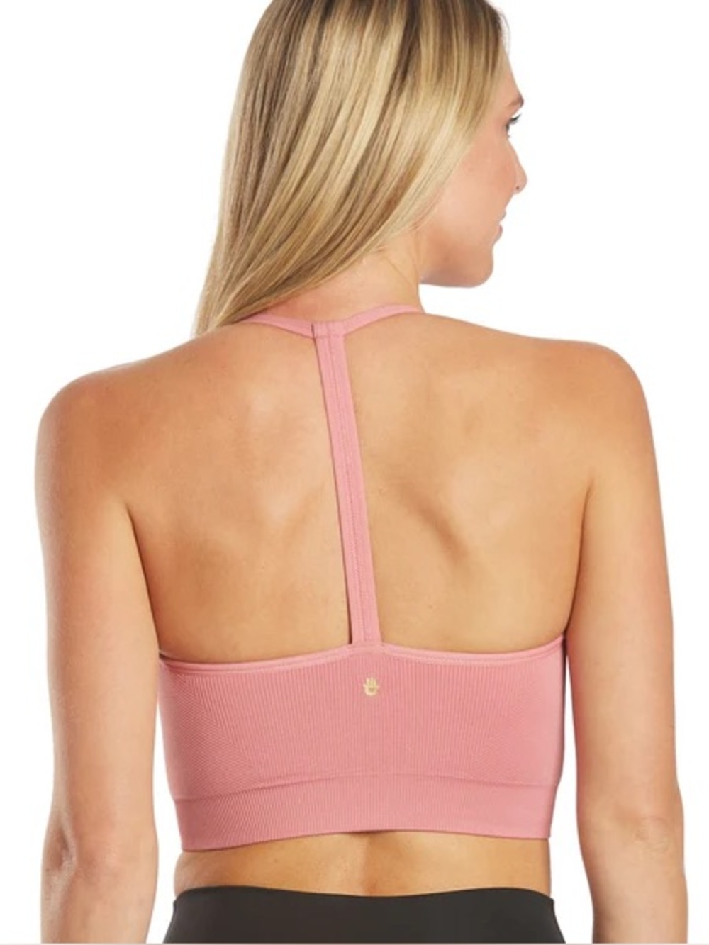 Spiritual Gangster Ribbed T-Back Bralette